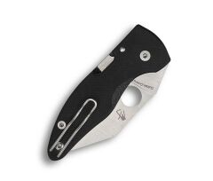 Spyderco Microjimbo Black G-10 Black Blade PlainEdge Çakı