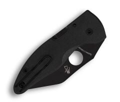 Spyderco Microjimbo Black G-10 Black Blade PlainEdge Çakı