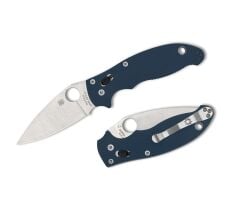 Spyderco Manix 2 CPM SPY27 G10 Blue PlainEdge Çakı