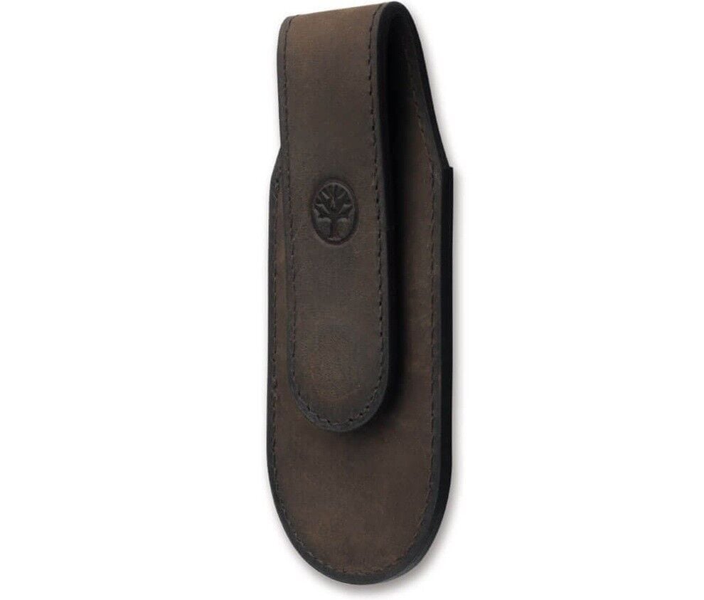 Böker Manufaktur Solingen Magnetic Leather Pouch Brown Large Deri Kılıf