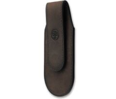 Böker Manufaktur Solingen Magnetic Leather Pouch Brown Large Deri Kılıf