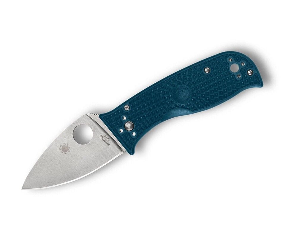 Spyderco Lil Temperance 3 Blue K390 Lightweight PlainEdge Çakı