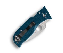 Spyderco Lil Temperance 3 Blue K390 Lightweight PlainEdge Çakı