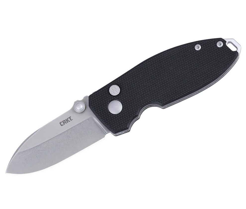 CRKT Squid XM Button Lock G10 Black Çakı