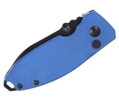 CRKT Squid Button Lock Micarta Blue Çakı