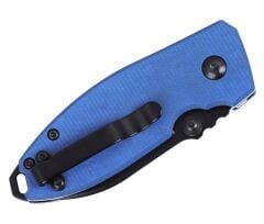 CRKT Squid Button Lock Micarta Blue Çakı
