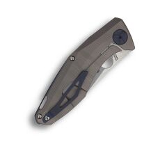 Spyderco Drunken Carbon Fiber/ Titanium CPM S90V PlainEdge Çakı