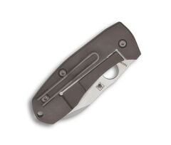 Spyderco Techno 2 Titanium CTS-XHP PlainEdge Çakı