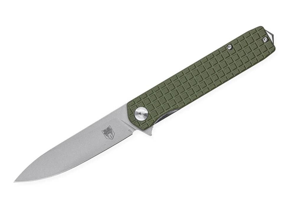 CobraTec Medium Cayden OD Green  Drop Not Serrated Çakı