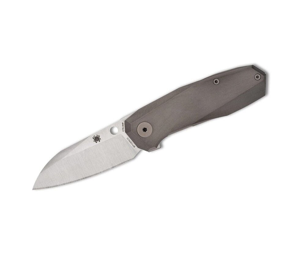 Spyderco Techno 3 Titanium CTS-XHP PlainEdge Çakı