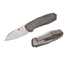 Spyderco Techno 3 Titanium CTS-XHP PlainEdge Çakı