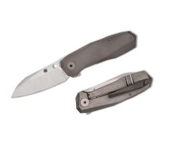 Spyderco Techno 3 Titanium CTS-XHP PlainEdge Çakı