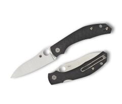 Spyderco Kapara Carbon Fiber CPM-S30V PlainEdge Çakı