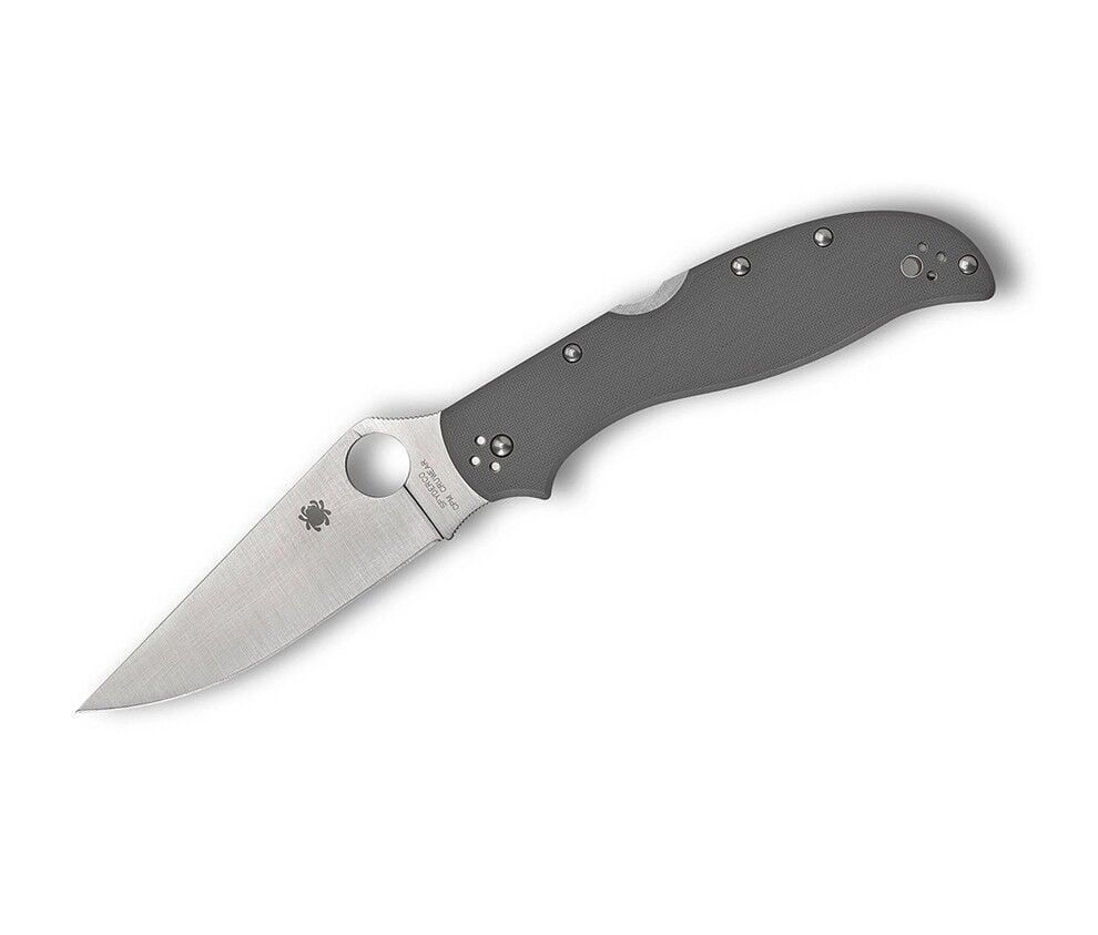 Spyderco Stretch 2 XL Gray G10 CPM CruWear PlainEdge Çakı