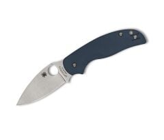 Spyderco Sage 5 CPM SPY27 G10 Blue PlainEdge Çakı