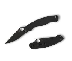 Spyderco Military 2 G10 Black Blade PlainEdge Çakı