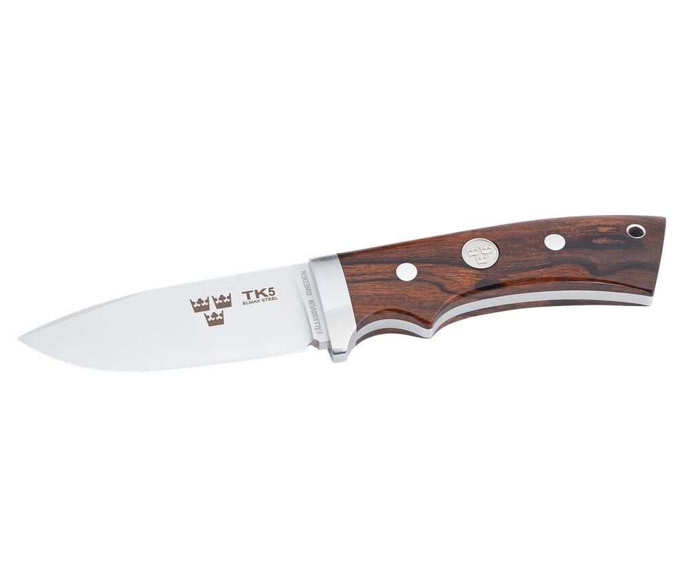 Fallkniven TK5L Tre Kronor Hunter (Elmax) Siyah Deri Kılıflı Bıçak