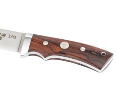 Fallkniven TK5L Tre Kronor Hunter (Elmax) Siyah Deri Kılıflı Bıçak