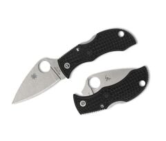 Spyderco Manbug Leaf FRN Black PlainEdge Çakı