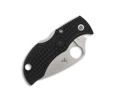 Spyderco Manbug Leaf FRN Black PlainEdge Çakı