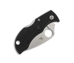 Spyderco Manbug Leaf FRN Black PlainEdge Çakı