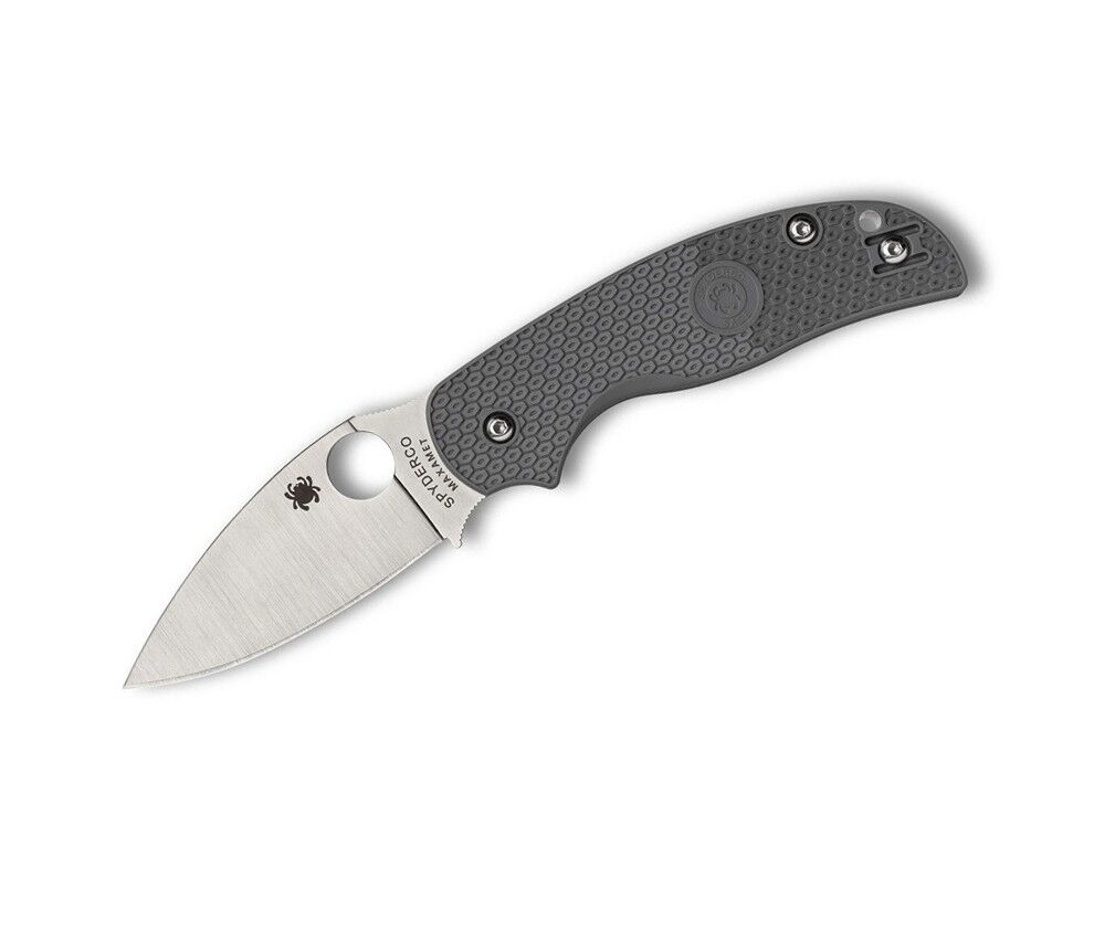 Spyderco SAGE 5 Gray Lifgtweight Maxamet PlainEdge Çakı