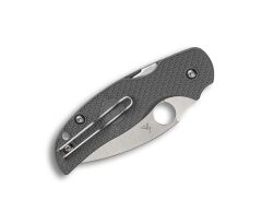 Spyderco SAGE 5 Gray Lifgtweight Maxamet PlainEdge Çakı