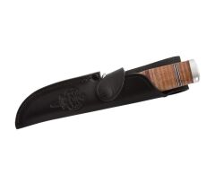 Fallkniven NL5LCoS Idun (Lam.CoS Steel) Siyah Deri Kılıflı Bıçak