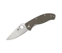 Spyderco Tenacious CPM M4 G10 Brown PlainEdge Çakı