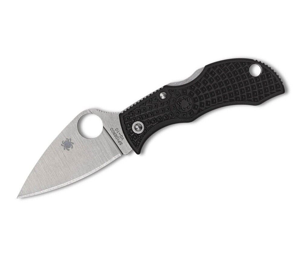 Spyderco Manbug Leaf FRN Black PlainEdge Çakı