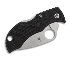 Spyderco Manbug Leaf FRN Black PlainEdge Çakı