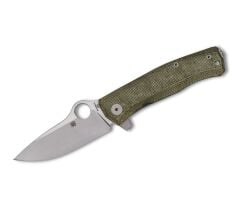 Spyderco SpyMyto Flash Batch Green Micarta PlainEdge Çakı