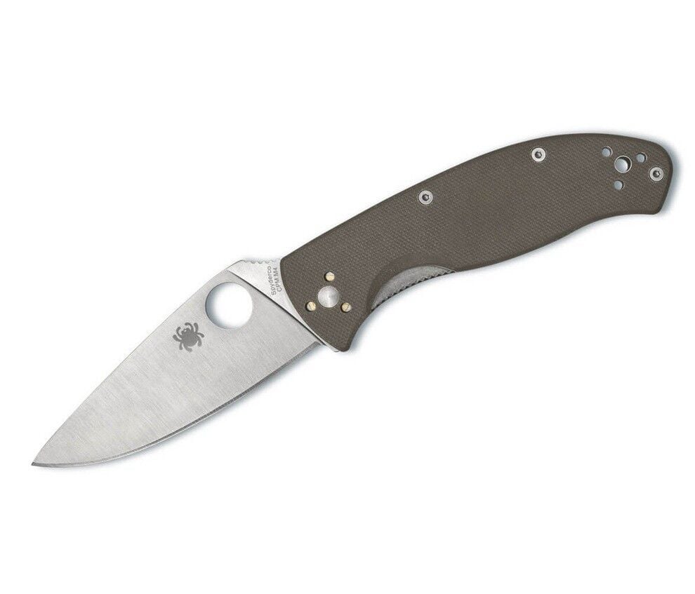 Spyderco Tenacious CPM M4 G10 Brown PlainEdge Çakı