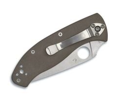 Spyderco Tenacious CPM M4 G10 Brown PlainEdge Çakı
