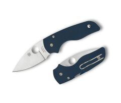 Spyderco Lil' Native CPM SPY27 FRN Blue PlainEdge Çakı
