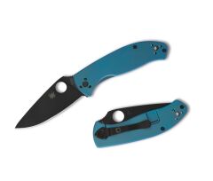 Spyderco Tenacious Blue TI Black PlainEdge Çakı