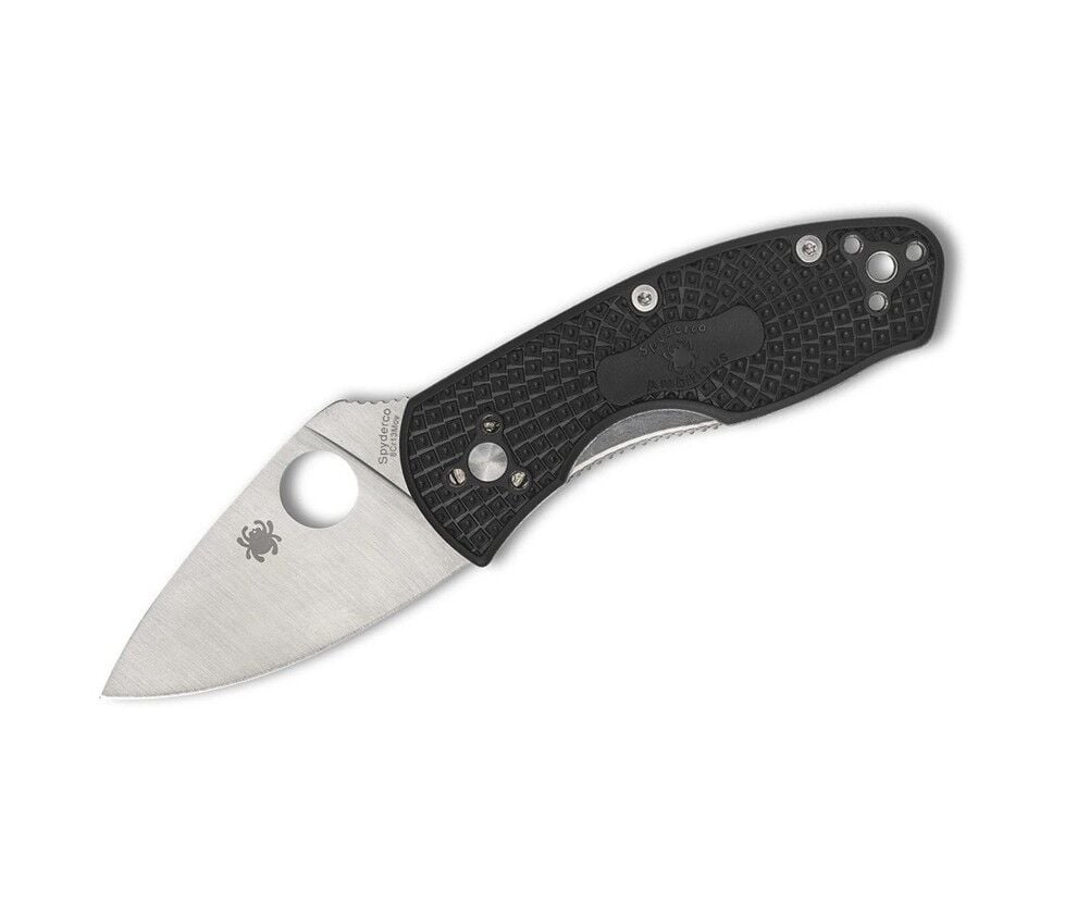 Spyderco Ambitious Black Lightweight PlainEdge Çakı
