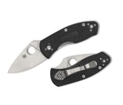 Spyderco Ambitious Black Lightweight PlainEdge Çakı