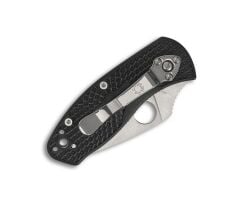 Spyderco Ambitious Black Lightweight PlainEdge Çakı