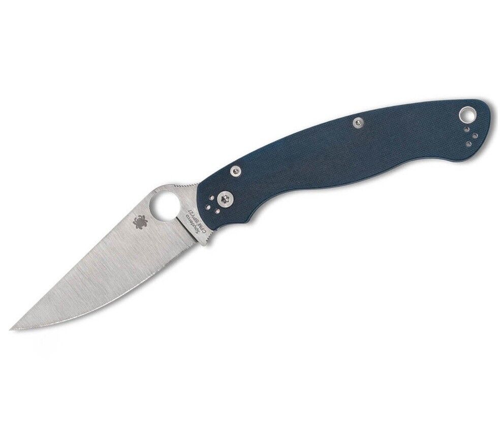 Spyderco Military 2 CPM SPY27 G10 Blue PlainEdge Çakı