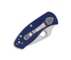 Spyderco Ambitious Blue Lightweight CPM S35VN PlainEdge Çakı