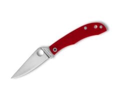 Spyderco Honeybee G10 Red PlainEdge Çakı