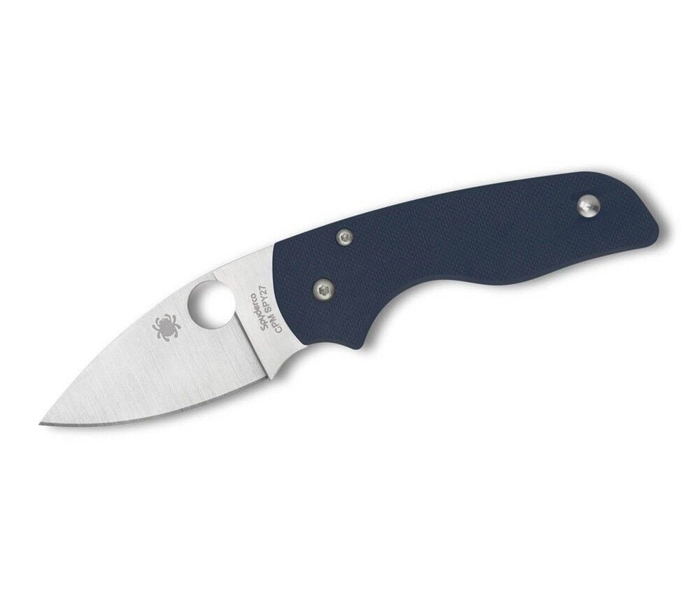 Spyderco Lil' Native CPM SPY27 FRN Blue PlainEdge Çakı