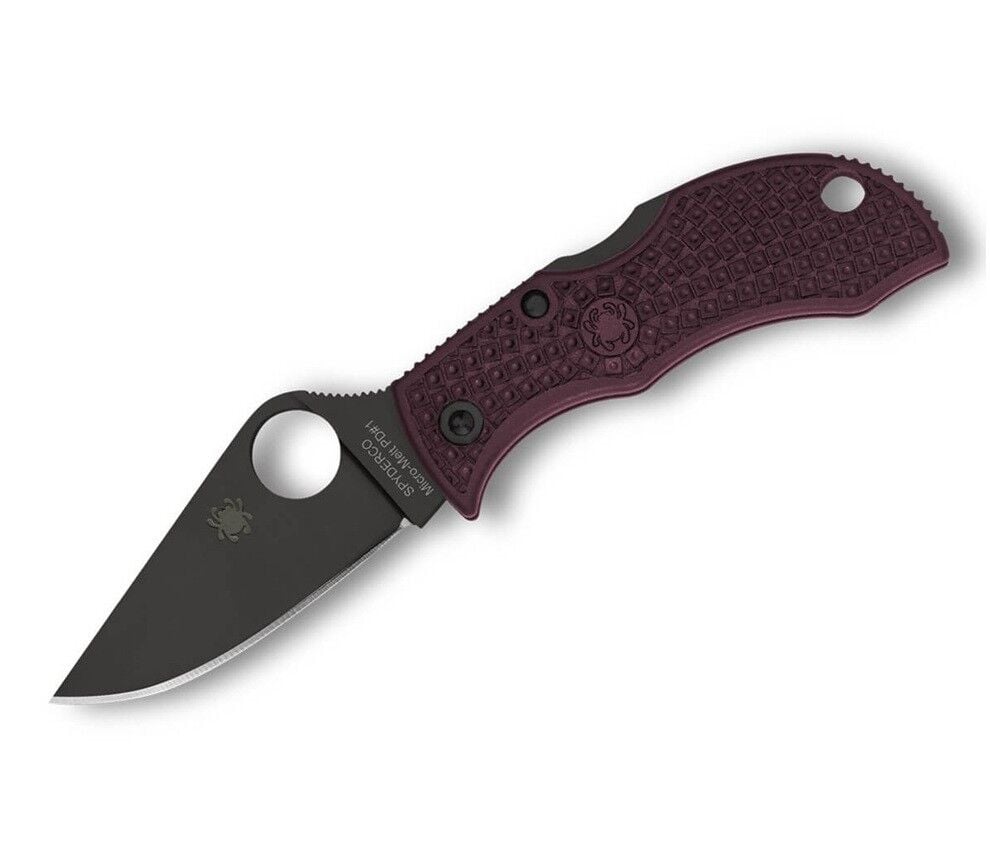 Spyderco Manbug Micro-Melt PD#1 Black Blade Sprint Run Çakı