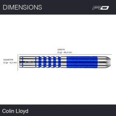 Red Dragon Colin Lloyd % 90 Tungsten Çelik Uçlu Dart Oku