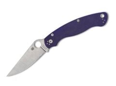 Spyderco Military 2 CPM S110V G10 Blue PlainEdge Çakı