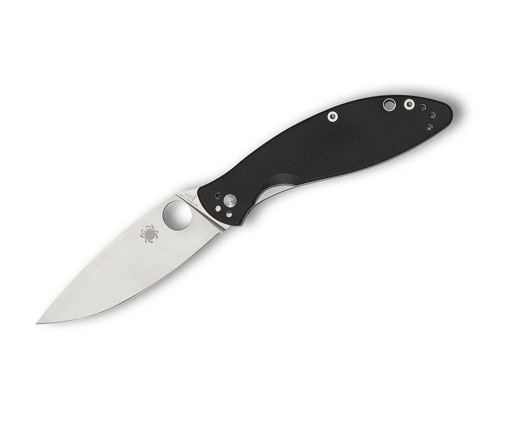 Spyderco Astute Black G-10 PlainEdge Çakı
