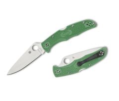 Spyderco Endura Flat Ground Green Çakı