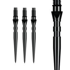 Winmau Switch Grooved Black Points