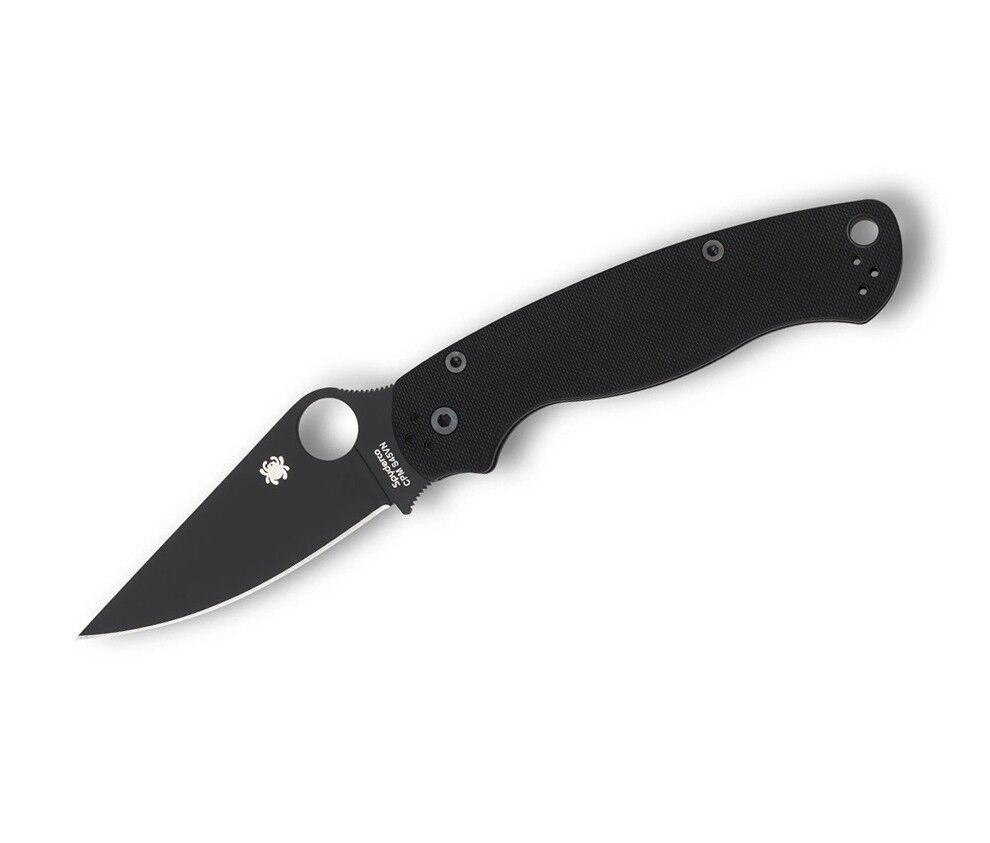 Spyderco Para Military 2 Black G10 Plain Çakı